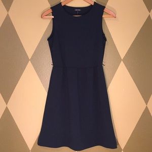 Daisy Fuentes Dark Green Sleeveless Fit/Flare Dress Size Medium